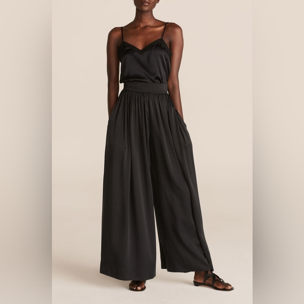 RebeccaTaylor Charm Flow Silk Pants